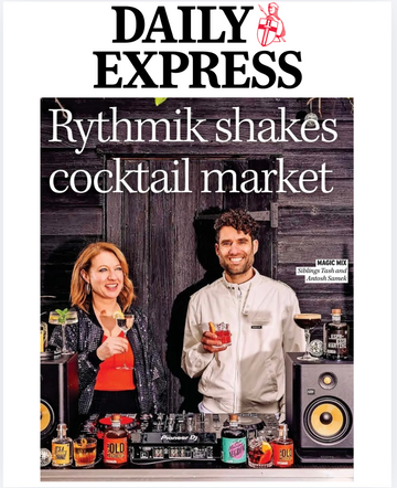 As Featured in the Daily Express: How Rythmik Is Raising the Bar for Ready-to-Drink Cocktails